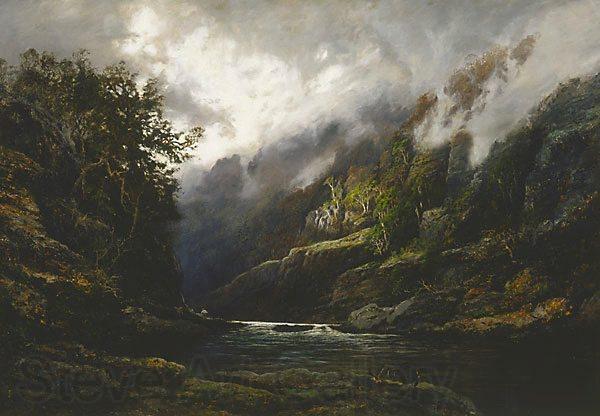 WC Piguenit The Upper Nepean Norge oil painting art
